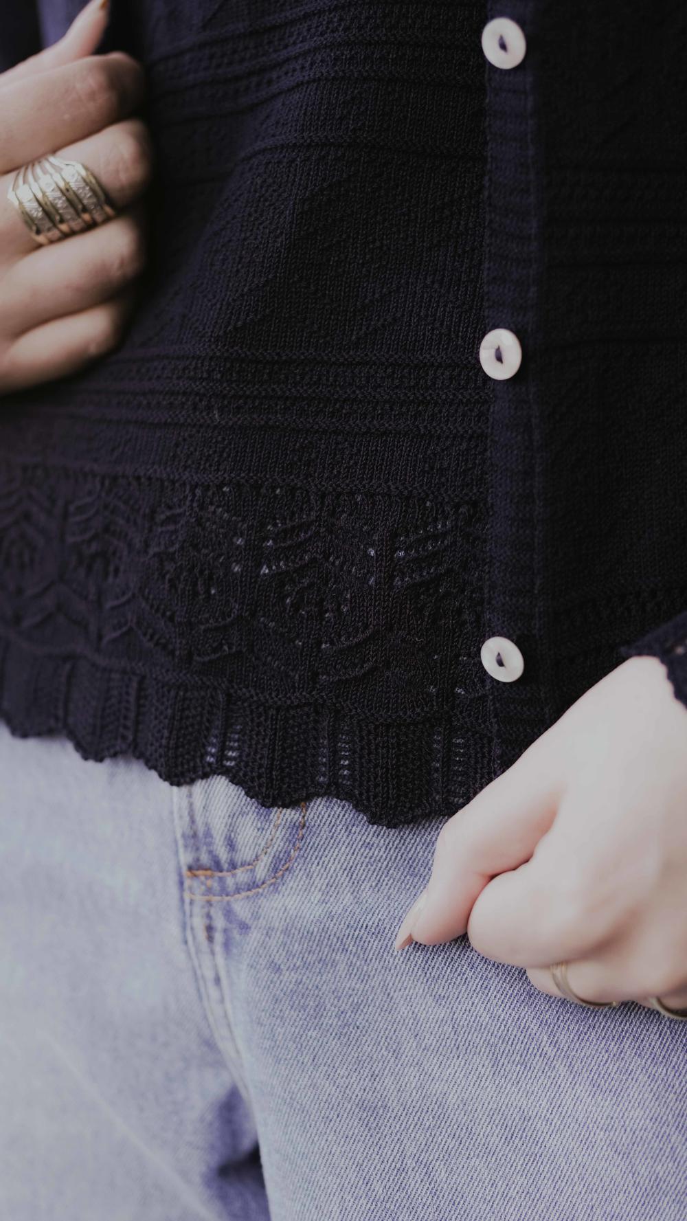 CARDIGAN LEVE COM MIX DE TEXTURAS DECOTE EM V 3253_20951_392_P 3253 