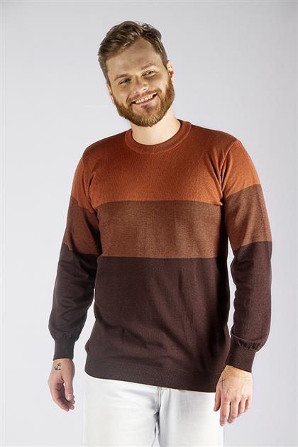 Blusa masculina tricot leve com listras 6117 6117